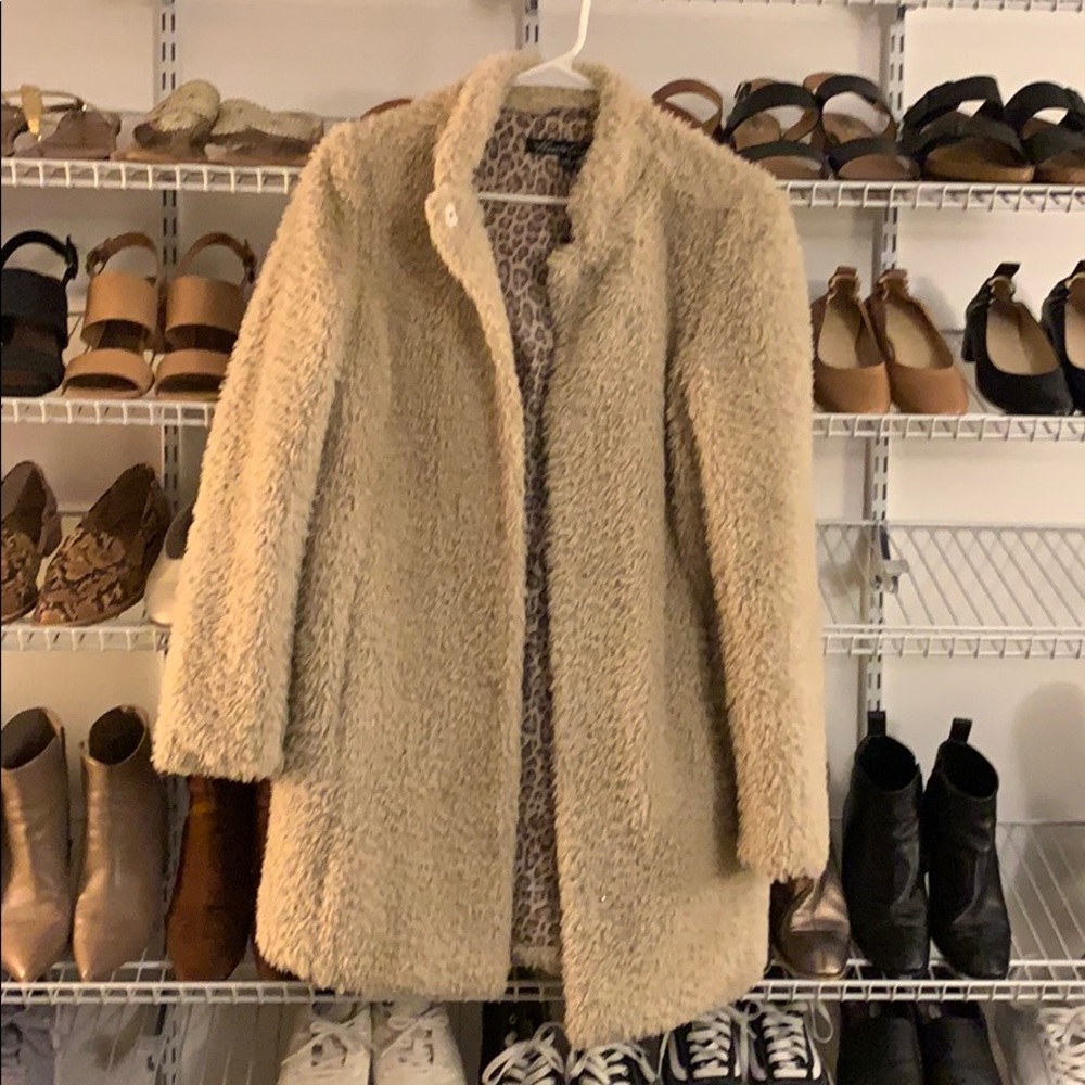 Kenneth Cole faux fur jacket